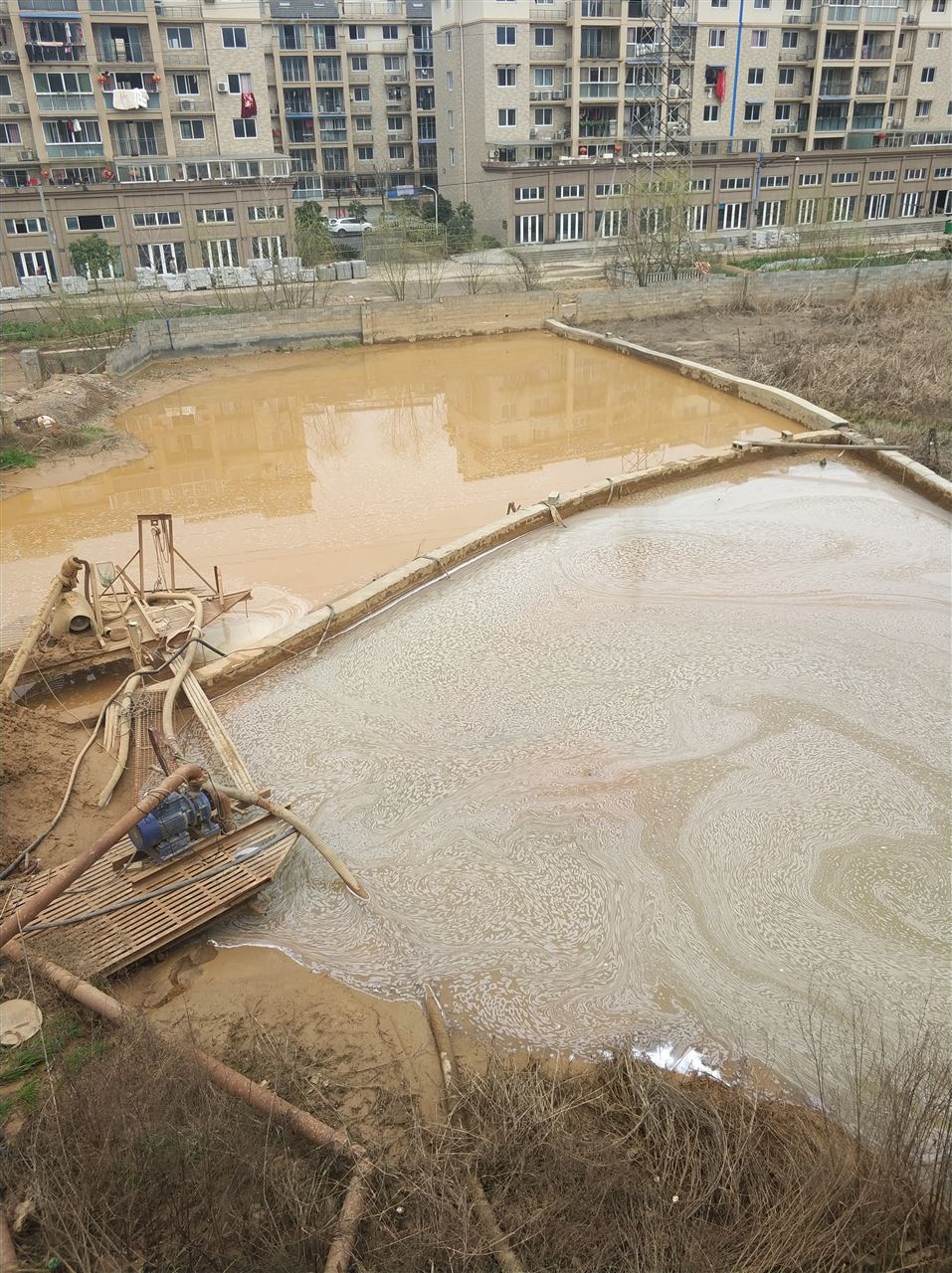 木棠镇沉淀池淤泥清理-厂区废水池淤泥清淤