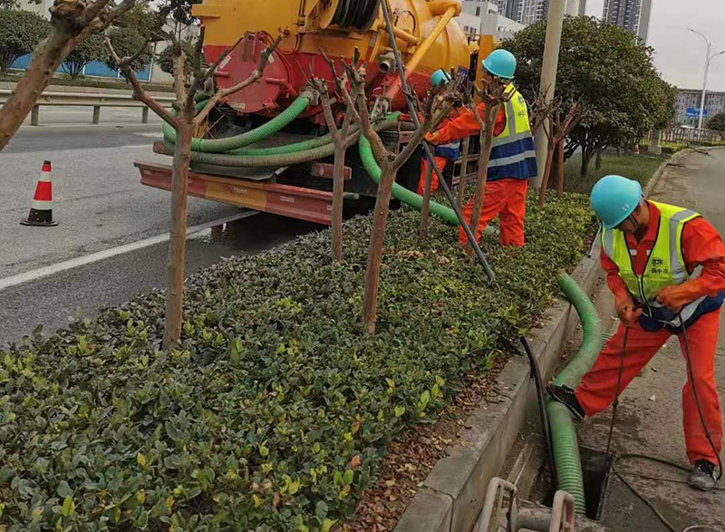 木棠镇市政管道清淤