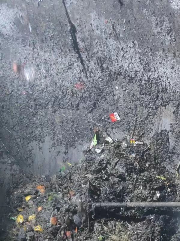 木棠镇污水池清理